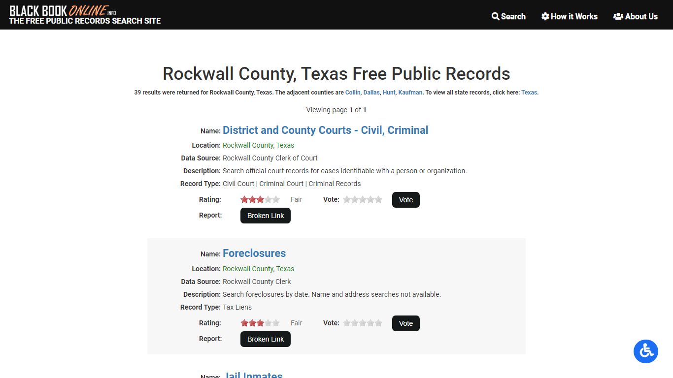 Rockwall County, TX Free Public Records | Criminal Records ...